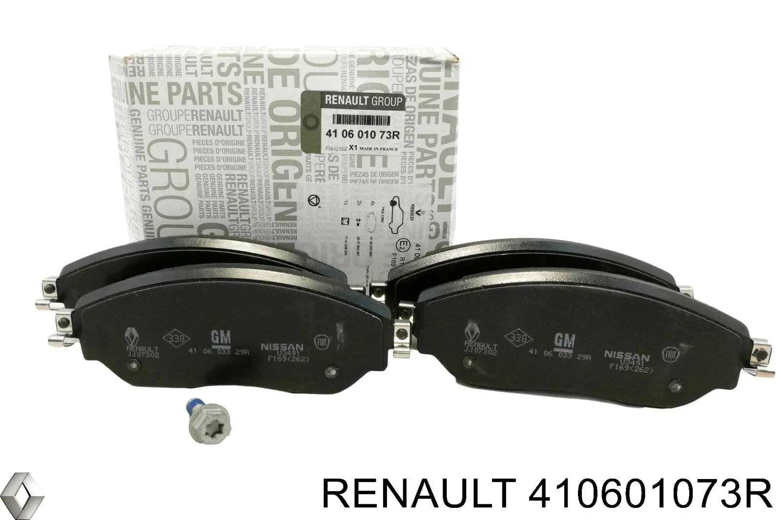 Тормозные колодки Renault (RVI) 410601073R