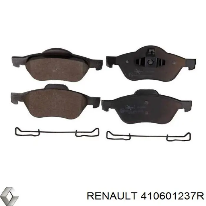Передние тормозные колодки 410601237R Renault (RVI)