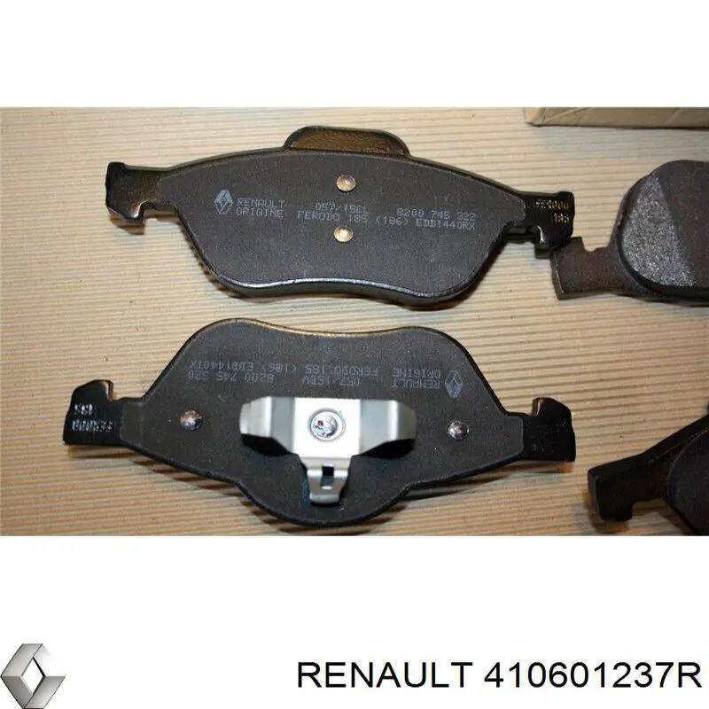 410601237R Renault (RVI) Колодки передние