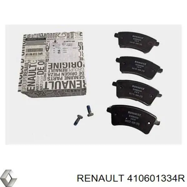 Купить 410601334R Renault (RVI) Колодки тормозные