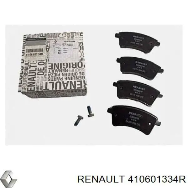 Передние тормозные колодки 410601334R Renault (RVI)
