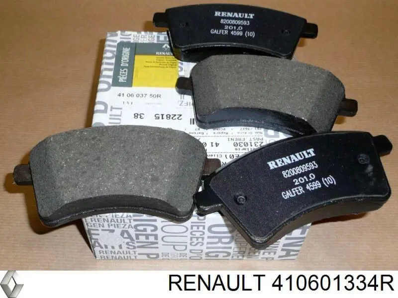410601334R Renault (RVI) Колодки передние