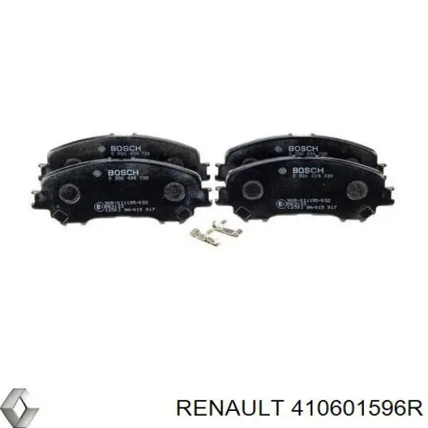 Колодки Renault (RVI) 410601596R цена, от 34.21 USD