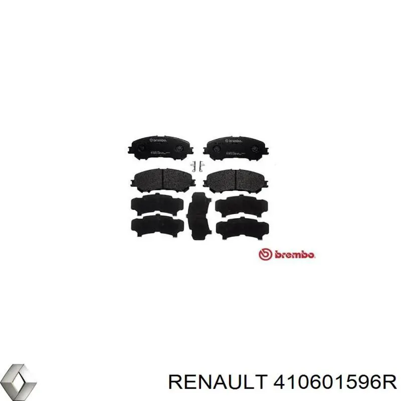 410601596R Renault (RVI) Колодки передние