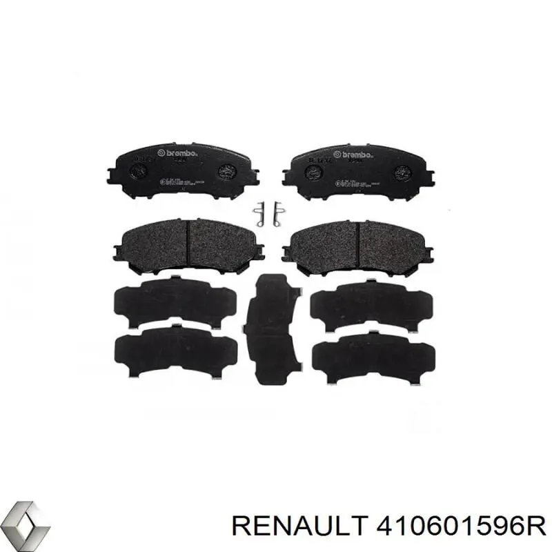 Купить 410601596R Renault (RVI) Колодки тормозные