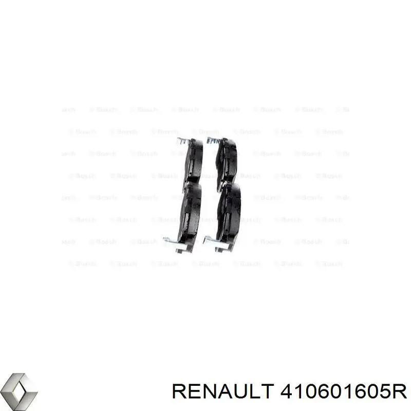 410601605R Renault (RVI) Колодки передние