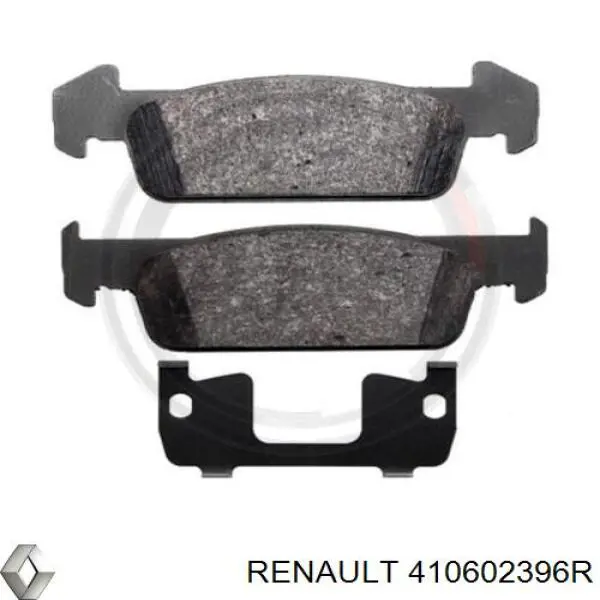 410602396R Renault (RVI) Колодки передние