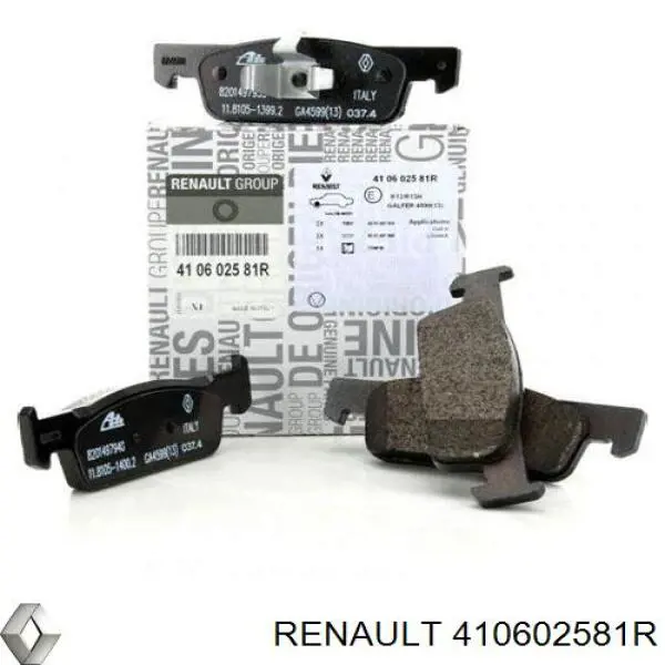 Купить 410602581R Renault (RVI) Колодки тормозные