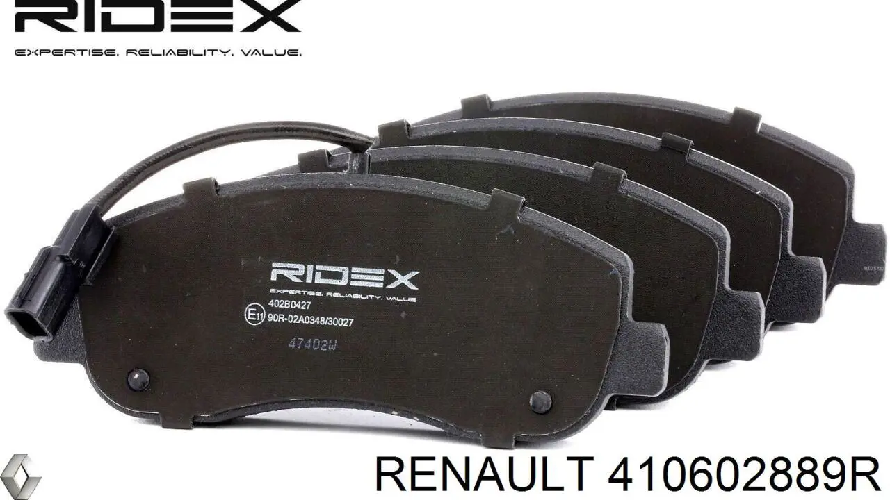 Колодки Renault (RVI) 410602889R цена, от 27.75 USD