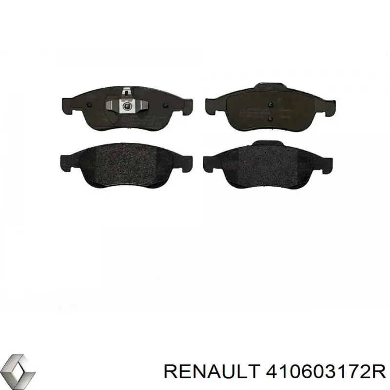 410603172R Renault (RVI) Колодки передние