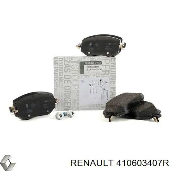 Передние тормозные колодки 410603407R Renault (RVI)