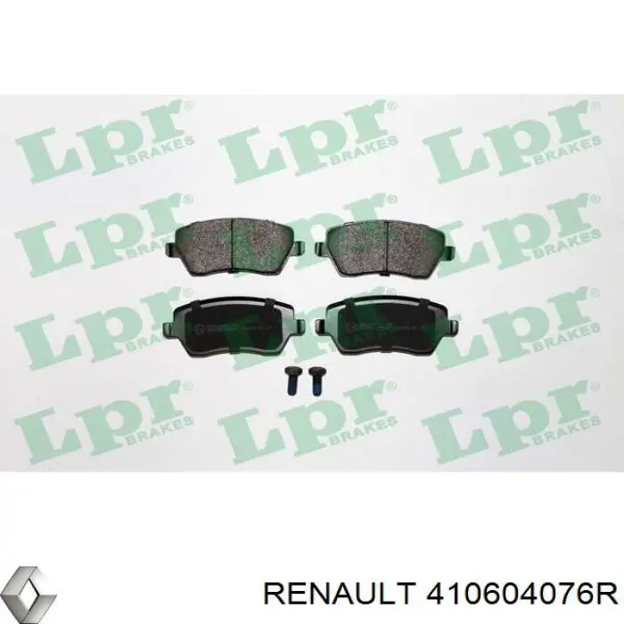 Передние тормозные колодки 410604076R Renault (RVI)