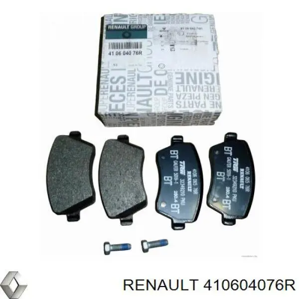 Передние тормозные колодки 410604076R Renault (RVI)