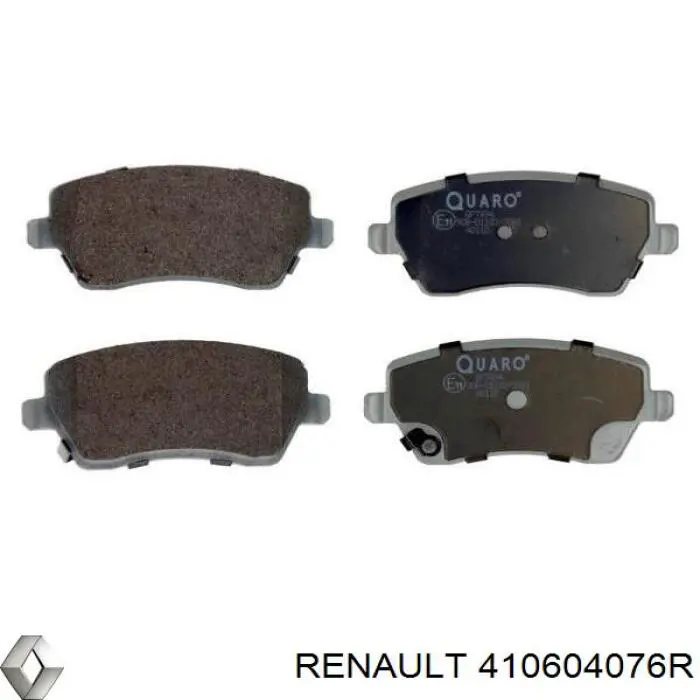 Колодки Renault (RVI) 410604076R цена, от 24.46 USD