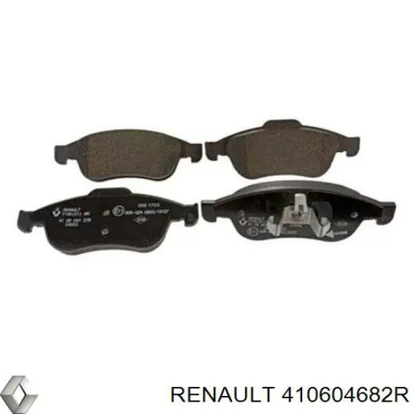 410604682R Renault (RVI) колодки тормозные передние дисковые