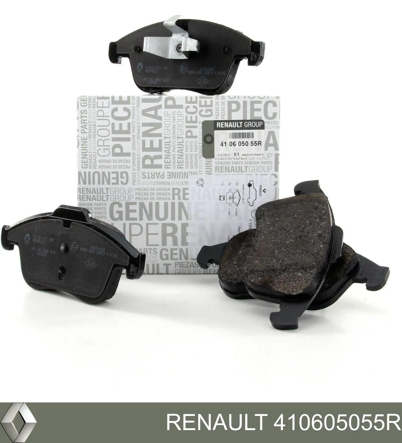 Купить 410605055R Renault (RVI) Колодки тормозные