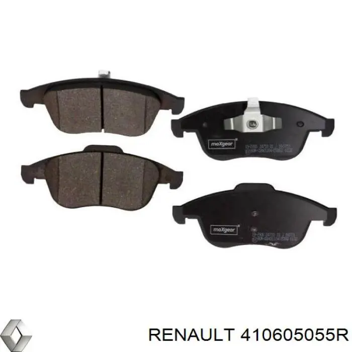 Купить 410605055R Renault (RVI) Колодки тормозные