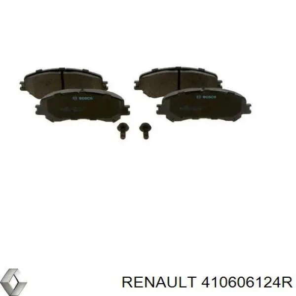 Передние тормозные колодки 410606124R Renault (RVI)