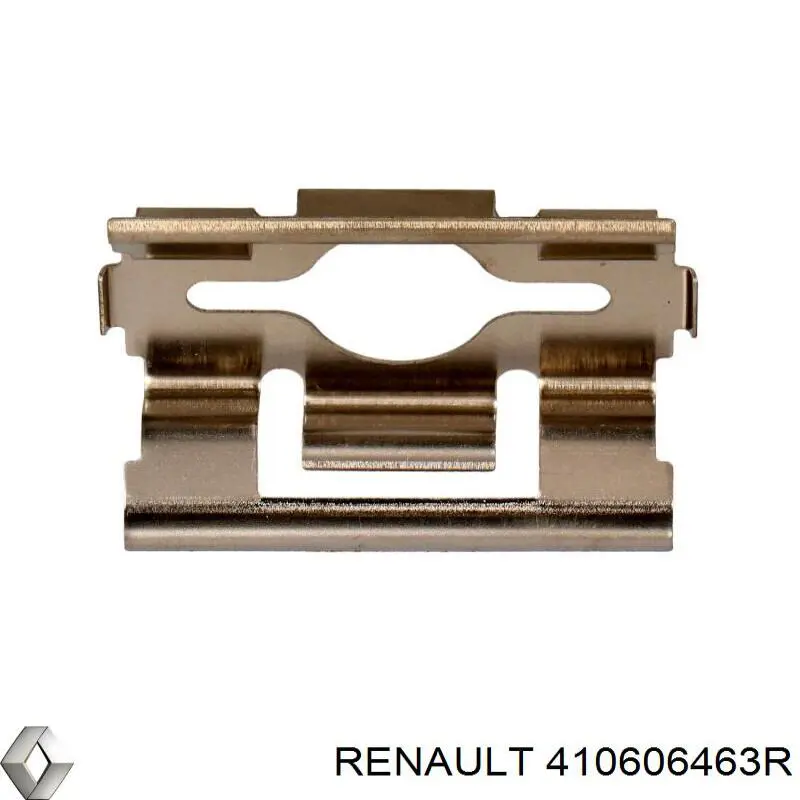 Комплект пружинок крепления передних дисковых колодок Renault (RVI) 410606463R