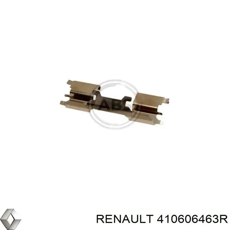 Комплект пружинок крепления дисковых колодок, передних Renault (RVI) 410606463R цена, от 4.62 USD