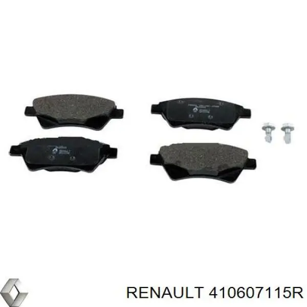 Передние тормозные колодки 410607115R Renault (RVI)