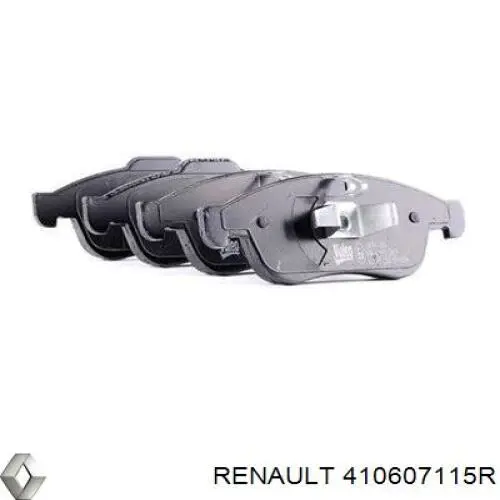 Купить 410607115R Renault (RVI) Колодки тормозные