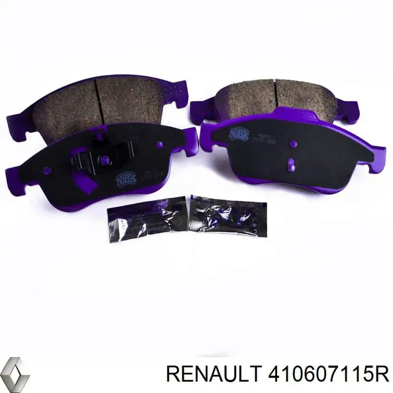 Тормозные колодки Renault (RVI) 410607115R