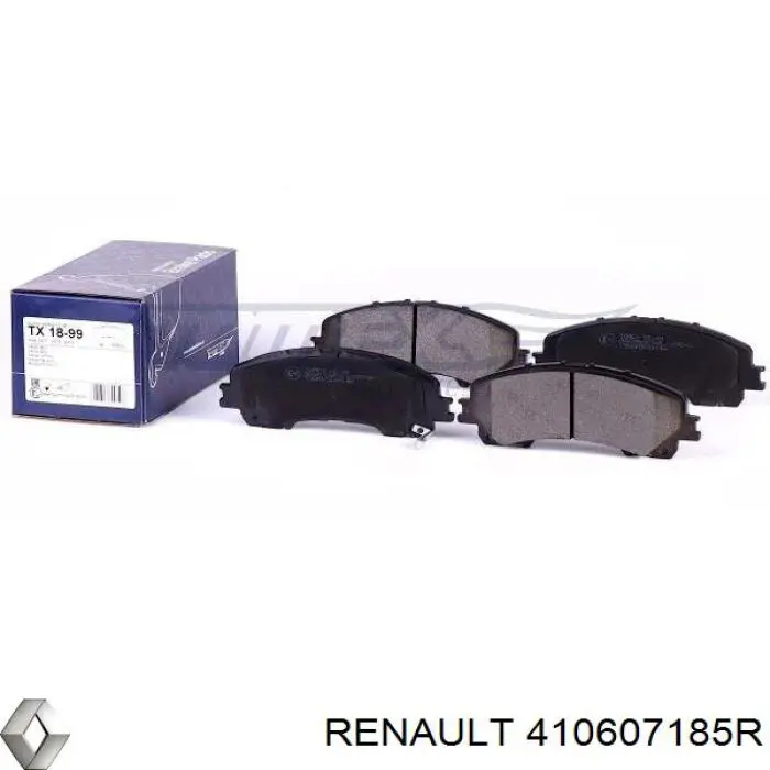 410607185R Renault (RVI) Колодки передние