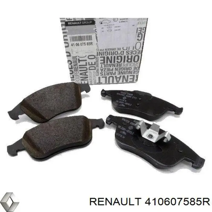 410607585R Renault (RVI) колодки тормозные передние дисковые