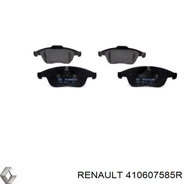Колодки Renault (RVI) 410607585R цена, от 32.04 USD