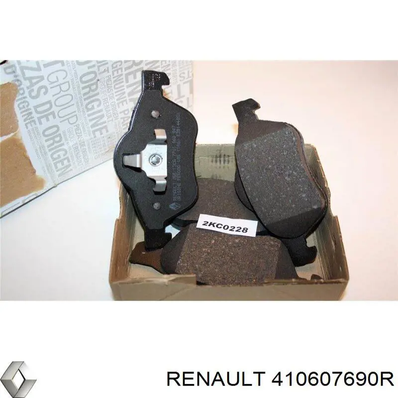 Колодки Renault (RVI) 410607690R цена, от 27.17 USD