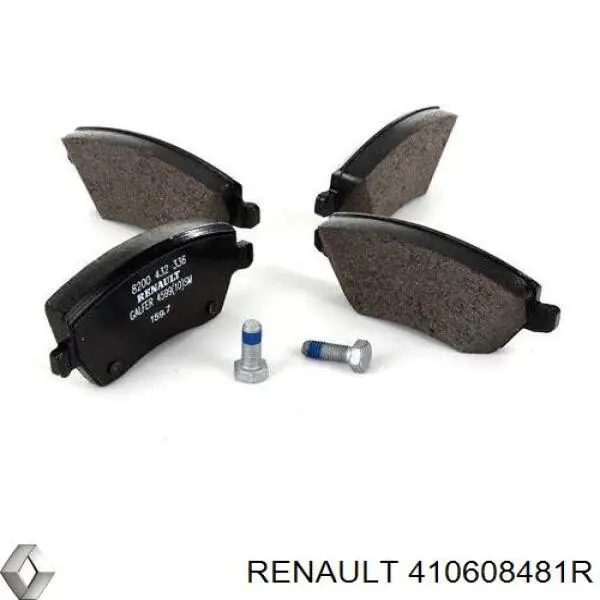 Колодки Renault (RVI) 410608481R цена, от 25.79 USD