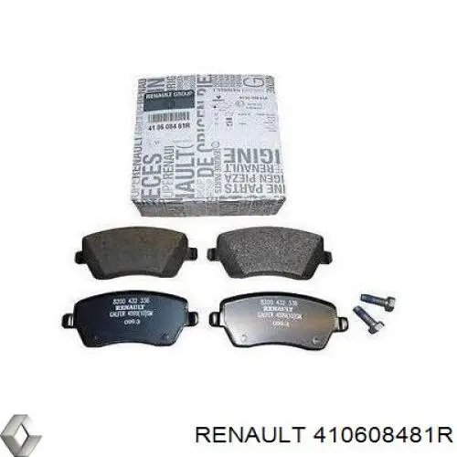 Купить 410608481R Renault (RVI) Колодки тормозные