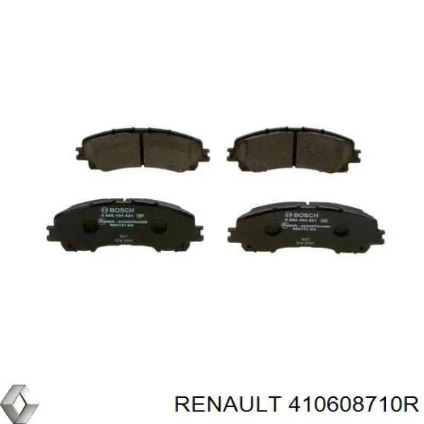 Купить 410608710R Renault (RVI) Колодки тормозные
