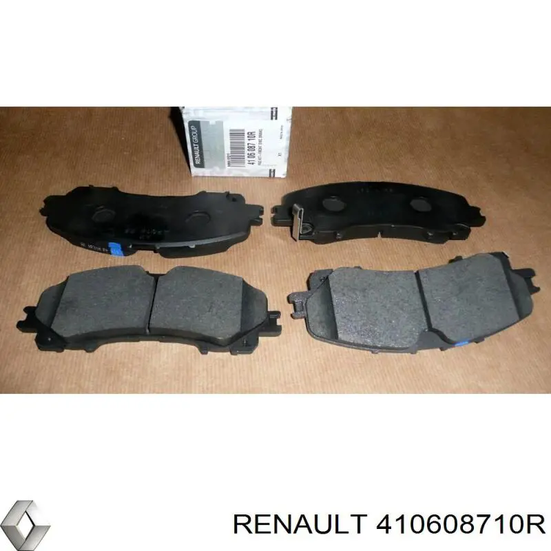 410608710R Renault (RVI) колодки тормозные передние дисковые