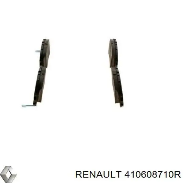 Колодки Renault (RVI) 410608710R цена, от 44.79 USD