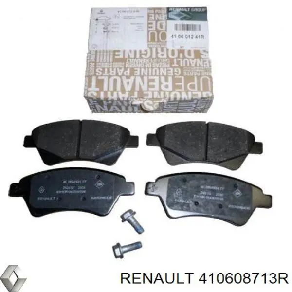 410608713R Renault (RVI) колодки тормозные передние дисковые