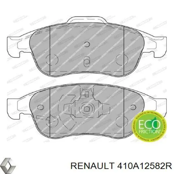 410A12582R Renault (RVI) Колодки передние