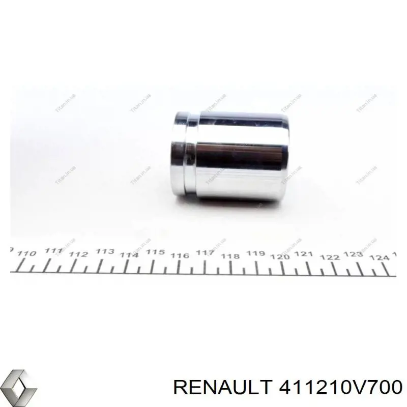 Поршень суппорта тормозного переднего 411210V700 Renault (RVI)