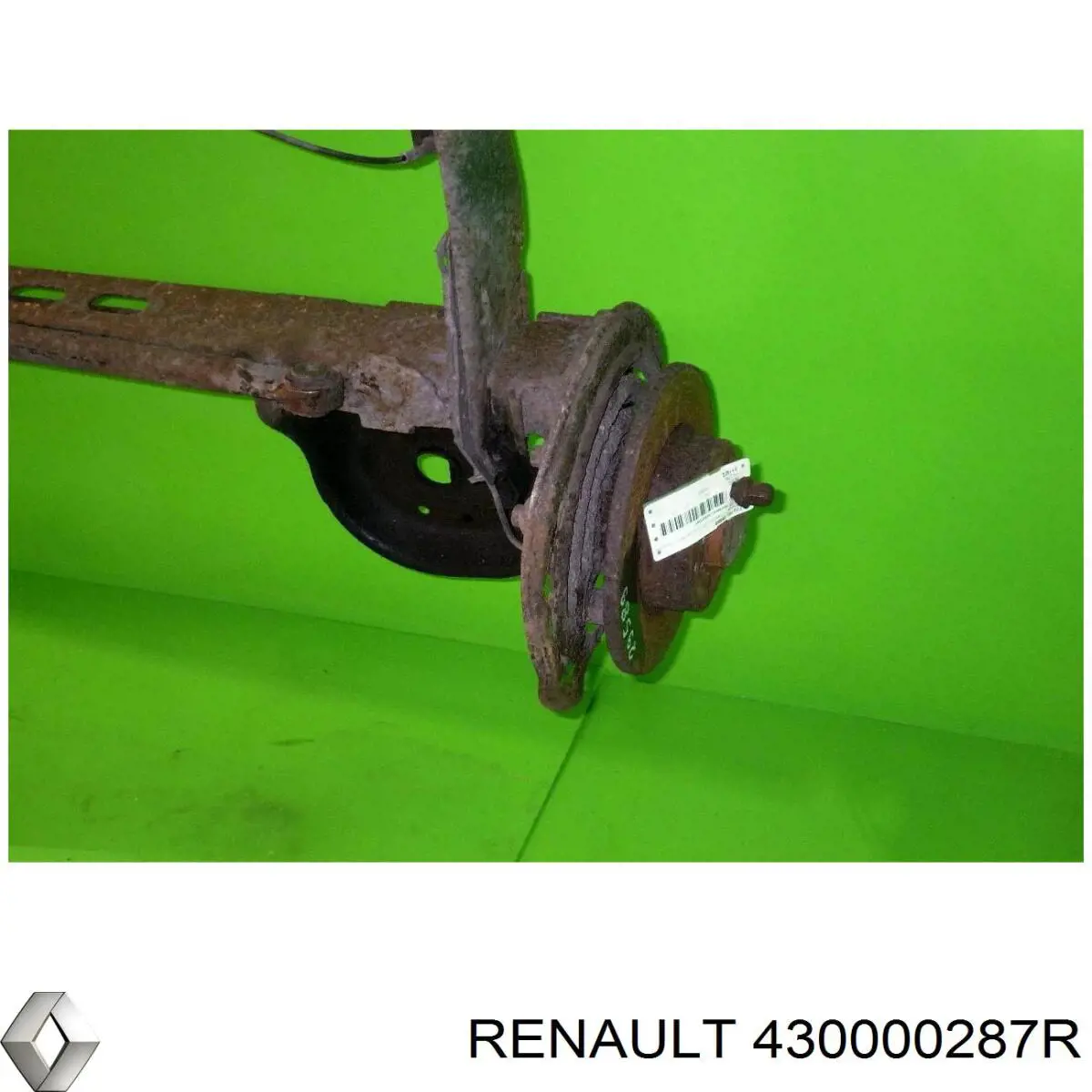 430000287R Renault (RVI) viga de suspensão traseira (plataforma veicular)
