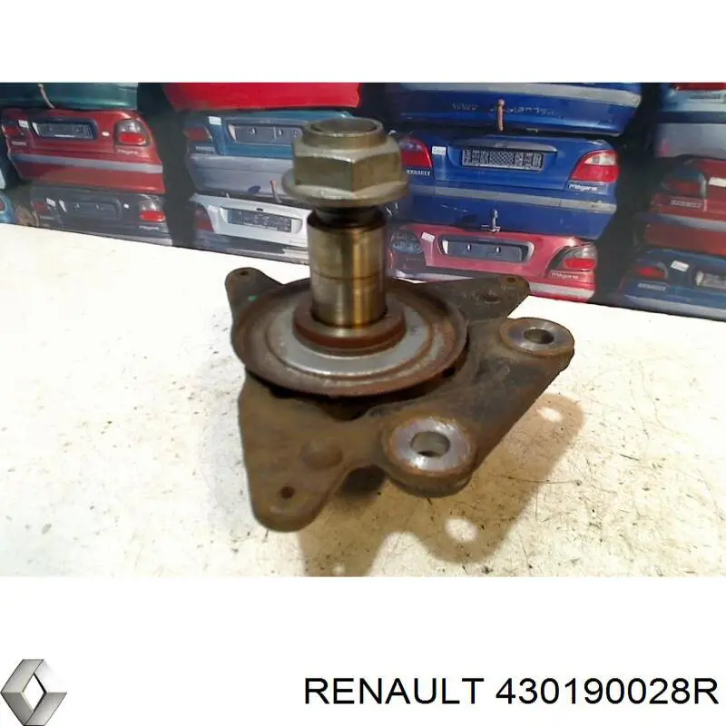 400150047R Renault (RVI) pino moente (extremidade do eixo traseiro esquerdo)