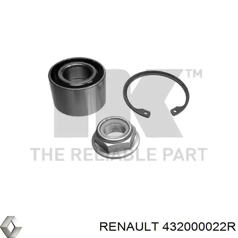 Купить 432000022R Renault (RVI) Тормозной барабан