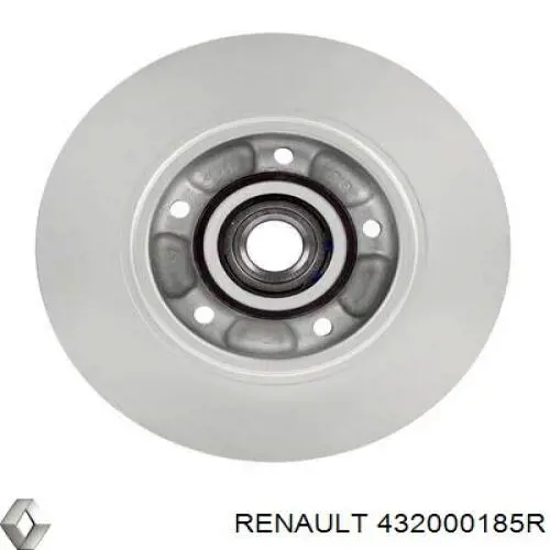 Задний тормозной диск Renault (RVI) 432000185R цена, от 202.17 USD
