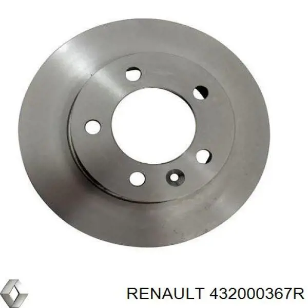 Задний тормозной диск Renault (RVI) 432000367R цена, от 48.51 USD