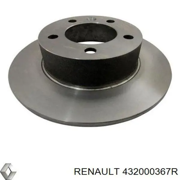 Купить 432000367R Renault (RVI) Диск тормозной задний