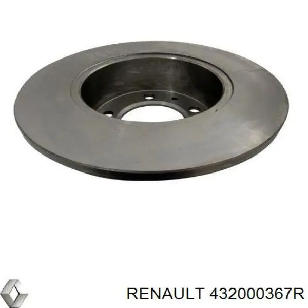 Тормозные диски 432000367R Renault (RVI)