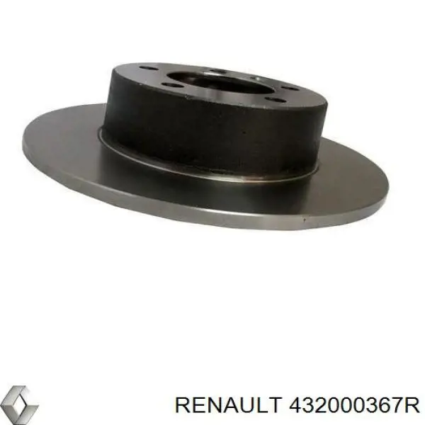 Задний дисковый тормоз Renault (RVI) 432000367R