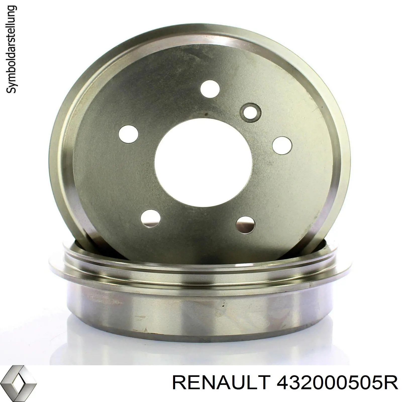 432000505R Renault (RVI) барабан тормозной задний