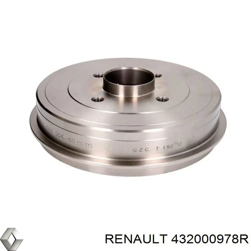 Купить 432000978R Renault (RVI) Тормозной барабан