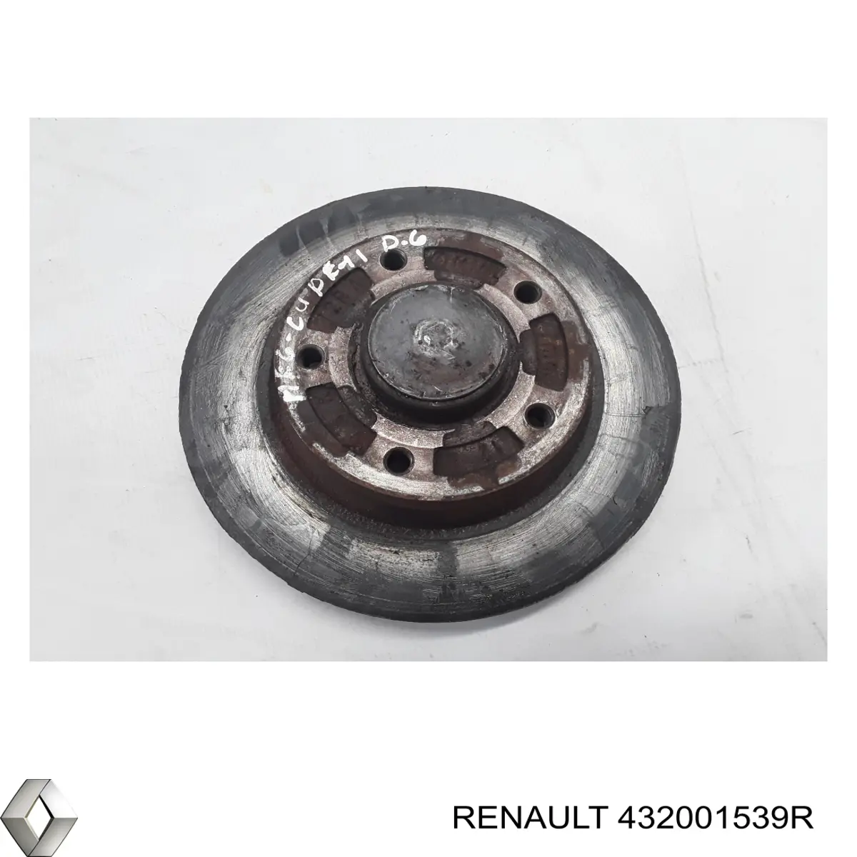 Задний дисковый тормоз Renault (RVI) 432001539R